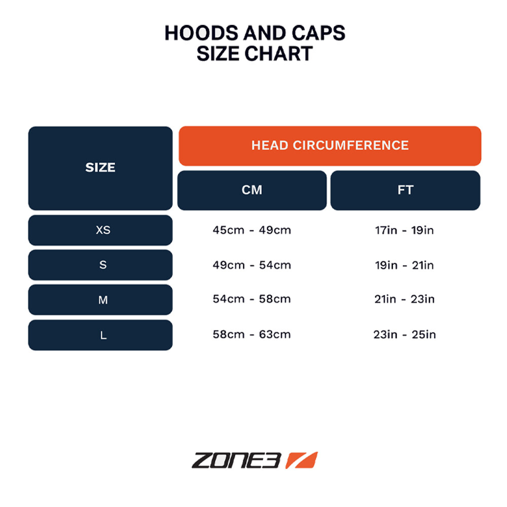 ZONE3 Zone 3 Long Hair Silicone Swim Cap - AW25