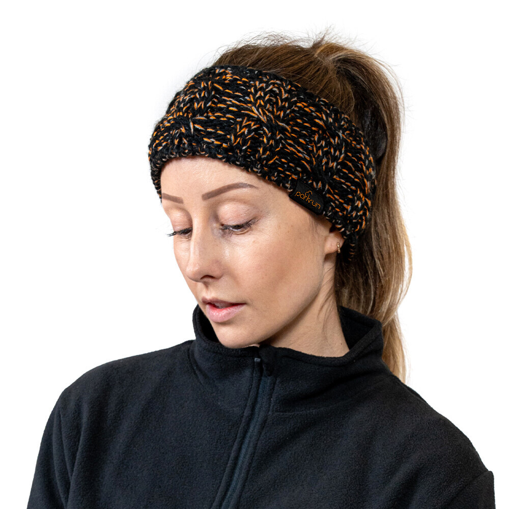 Parkrun Apricot Knitted Headband