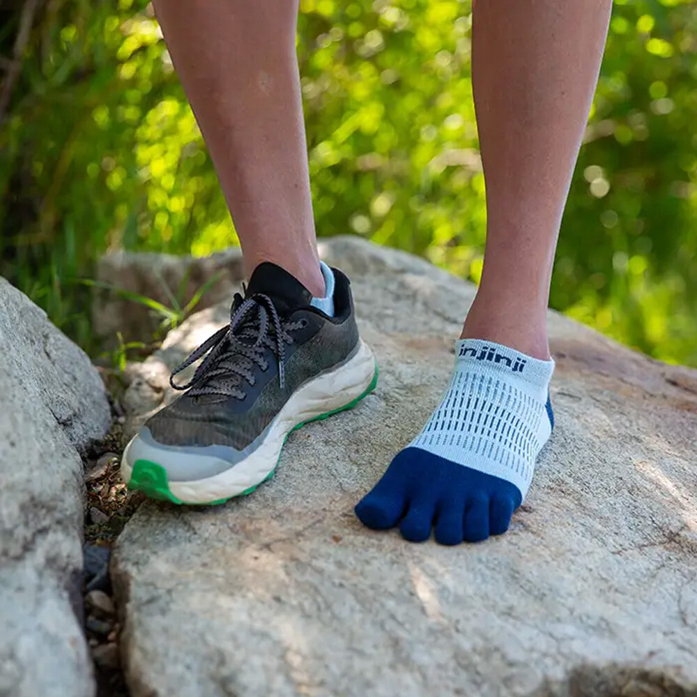 Injinji Run Lightweight No-Show Donna Ankle Calze - SS25