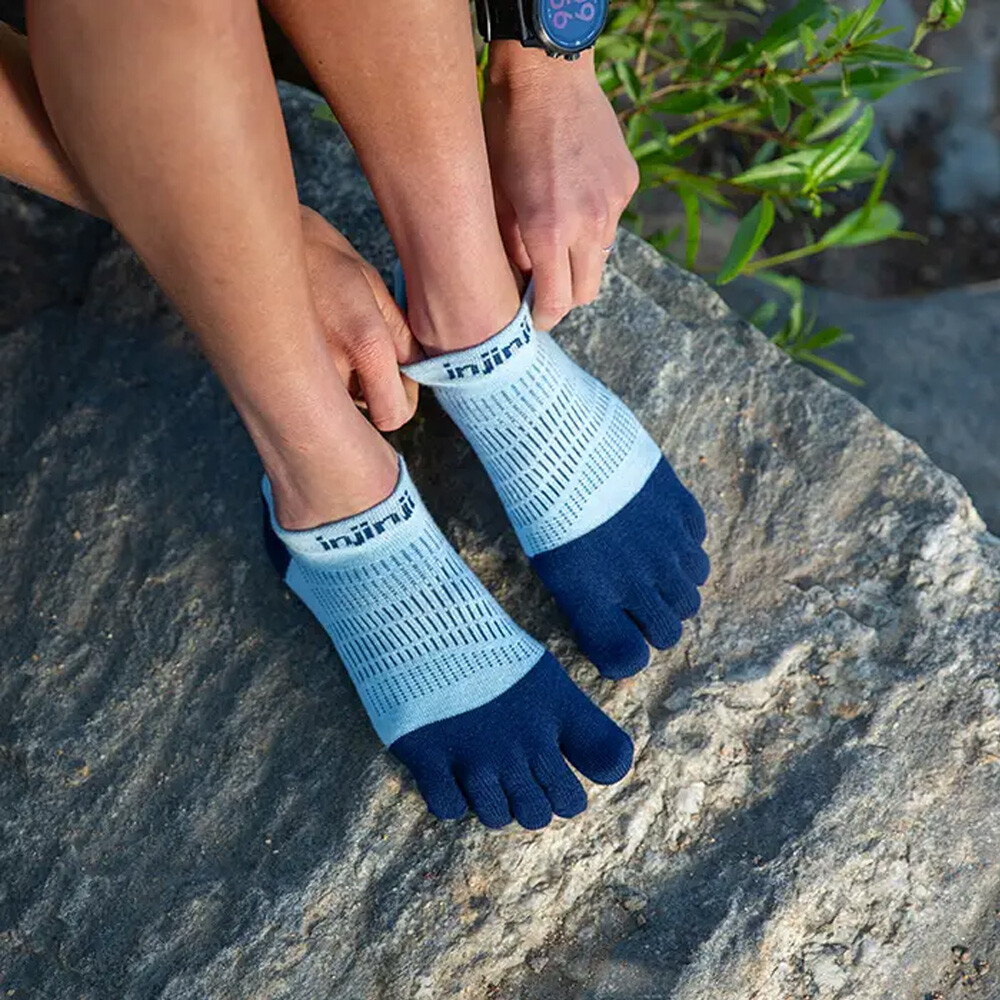 Injinji Run Lightweight No-Show Donna Ankle Calze - SS25