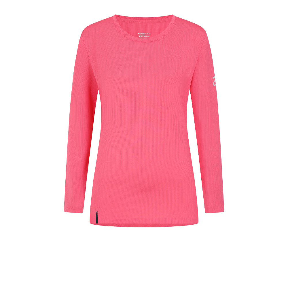 Higher State camiseta de trail running de manga larga para mujer   - AW25