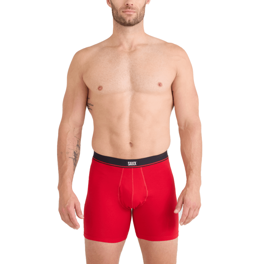 Saxx Essential Cotton Uomo Boxer Brief (3 Pack) - AW25