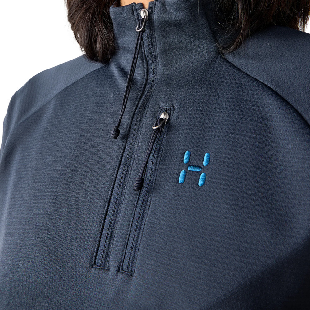 Haglofs Korp Mid media cremallera mujer Top - AW25