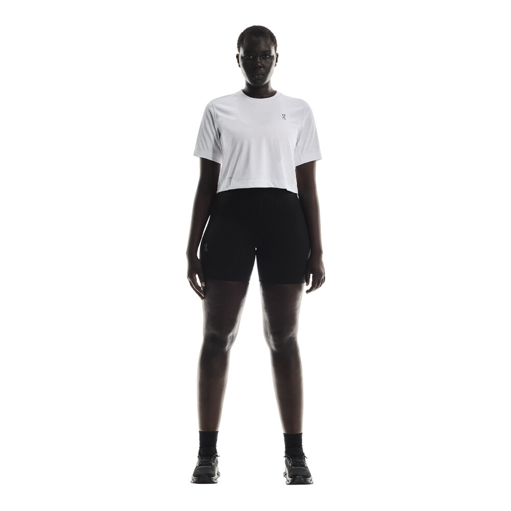 On Running On Train-T Cropped Damen T-Shirt - AW25