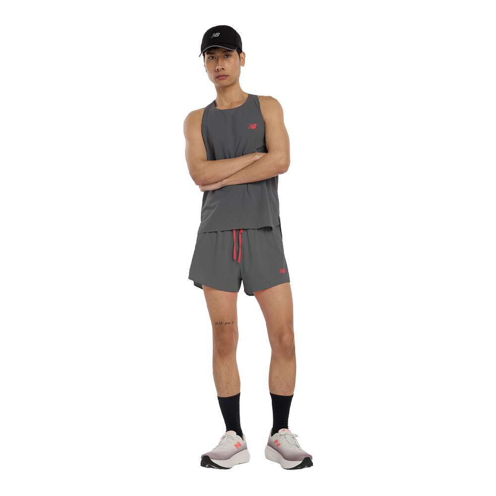 New Balance RC sin costuras Ultra Light 3 pulgada hombre Split pantalones cortos - AW25
