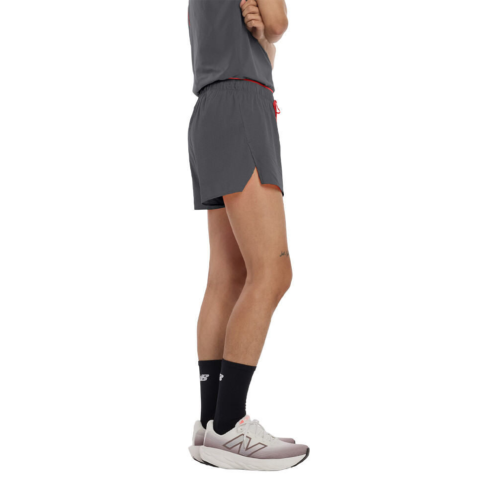 New Balance RC sin costuras Ultra Light 3 pulgada hombre Split pantalones cortos - AW25