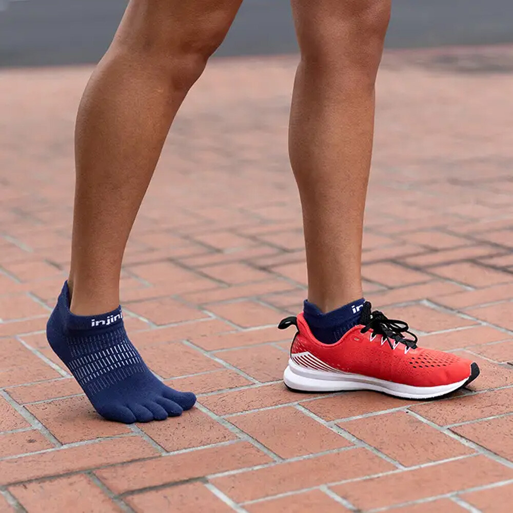 Injinji Run Lightweight No-Show mujer Ankle calcetines - AW25
