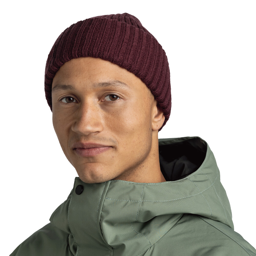 Buff Knitted Erviny Beanie - AW25