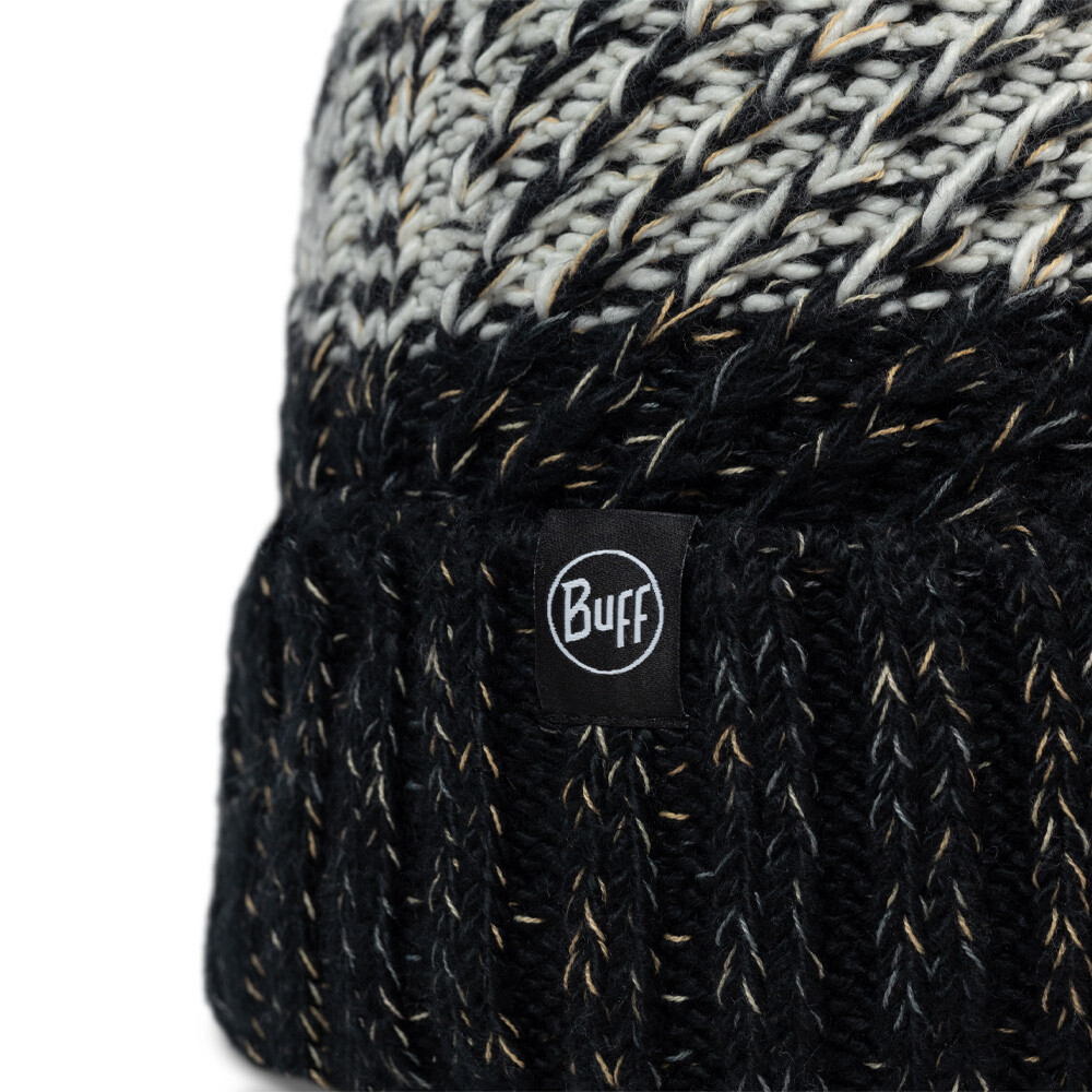 Buff Knitted and Polar Akna Beanie - AW25