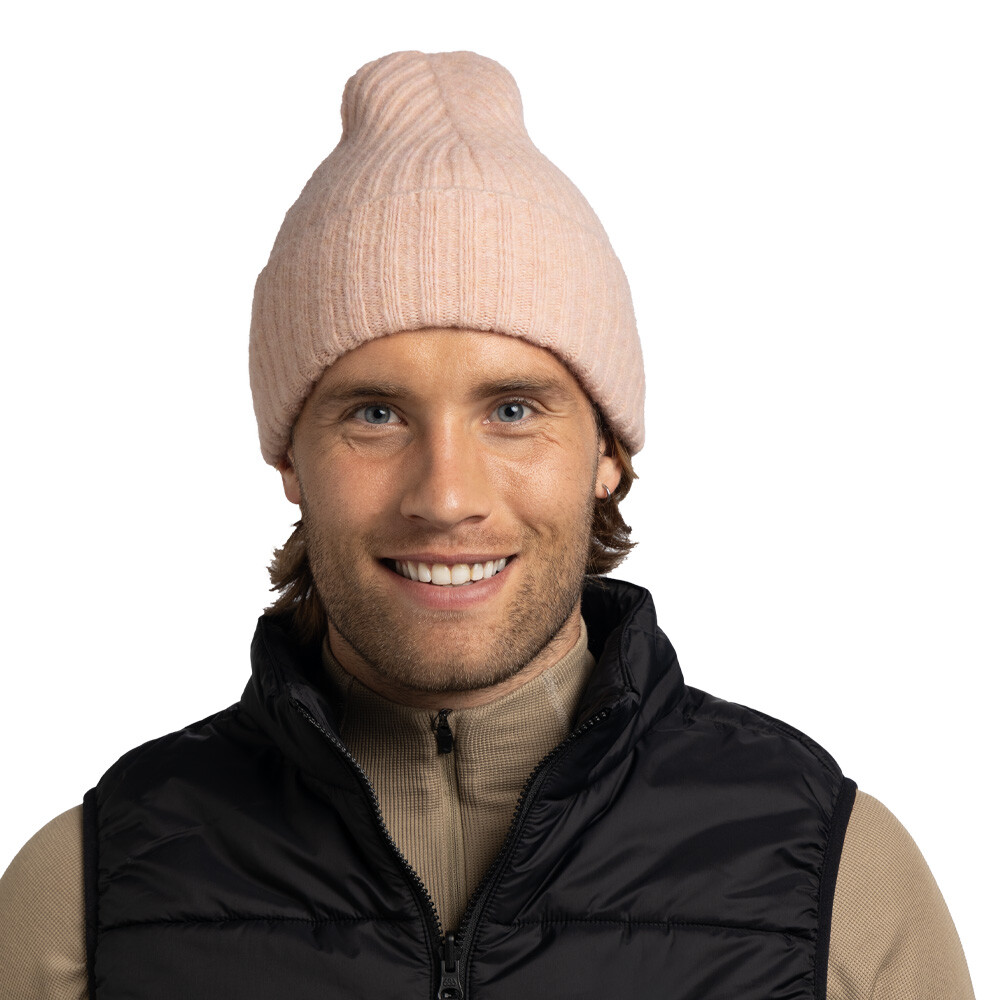 Buff Knitted Nilah Beanie - AW25