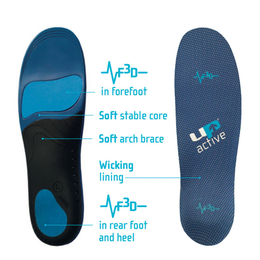 Ultimate Performance Active Cushion Medium-High Arch Einlegesohle With F3D - AW25