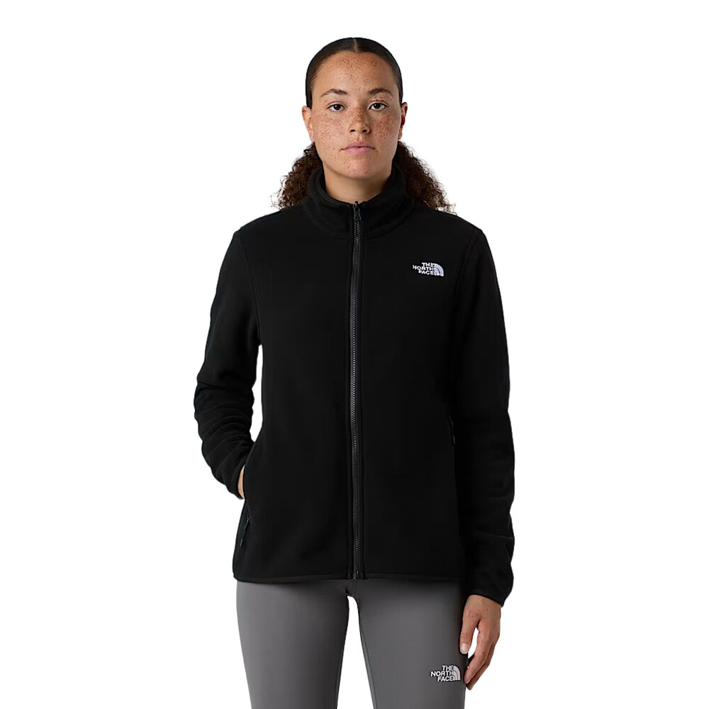 The North Face 100 Glacier Full Cerniera Pile Donna Giubbotto The North Face 100 Glacier Full Cerniera Pile Donna Giubbotto