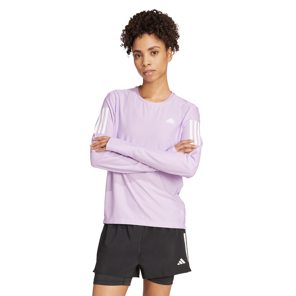 adidas Own The Run mujer manga larga Top - AW25 adidas Own The Run mujer manga larga Top - AW25