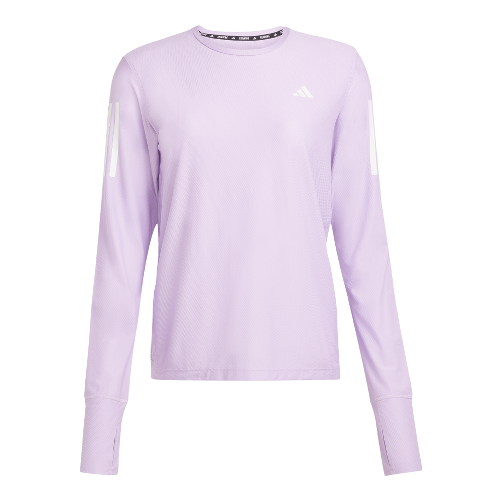 adidas Own The Run mujer manga larga Top - AW25