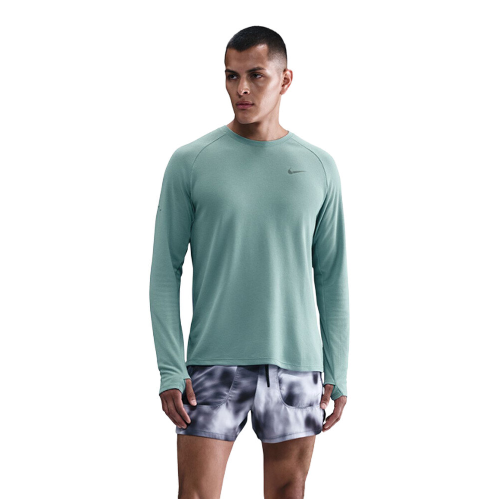 Nike Dri-FIT Stride Waffle Crew Herren Laufhemd - HO25