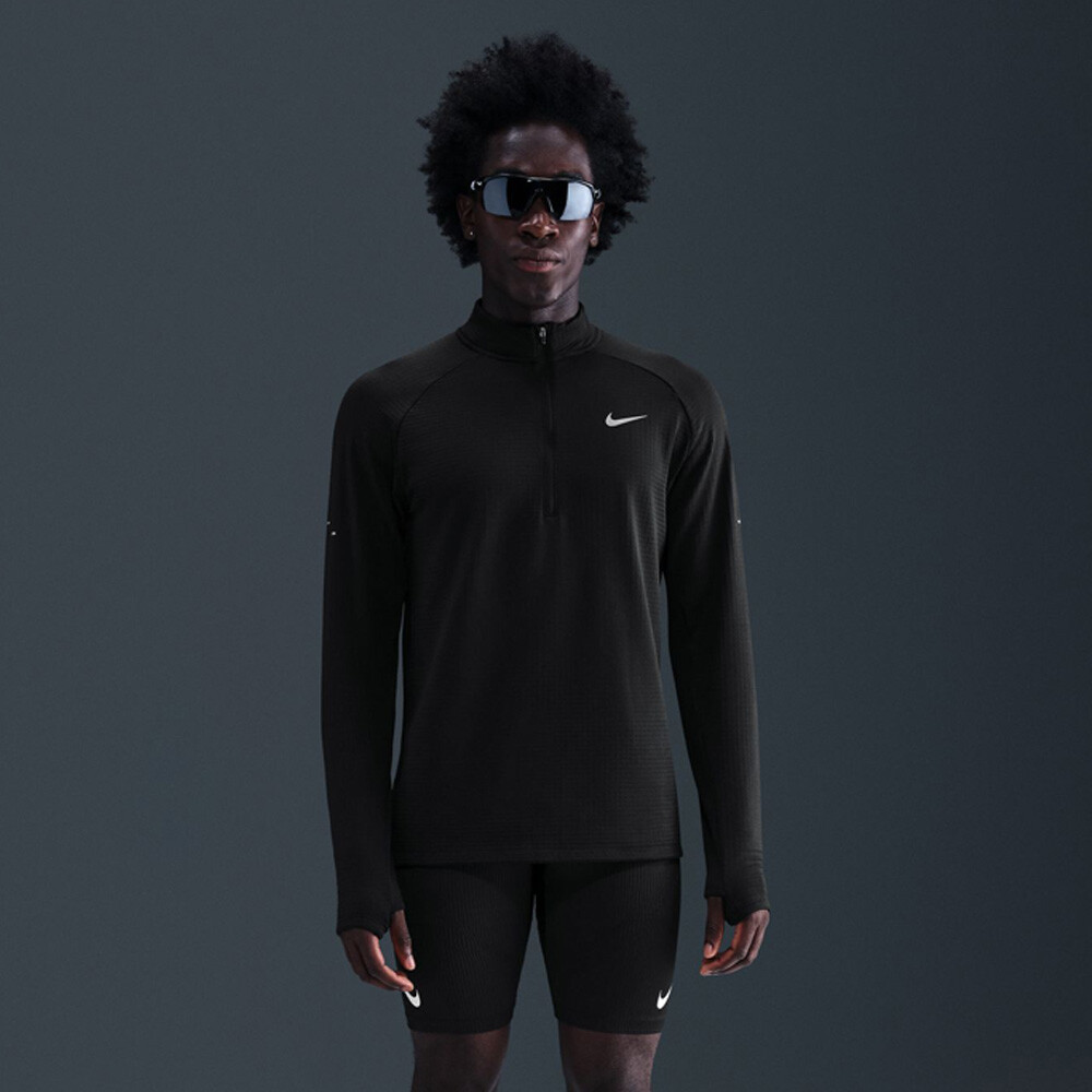 Nike Stride Therma-FIT Repel Winterized Half Zip Running Men's Top - HO25