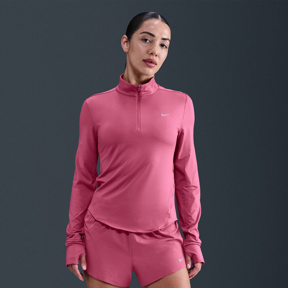 Nike Dri-FIT Swift UV Quarter zip femme t-shirt de running - HO25