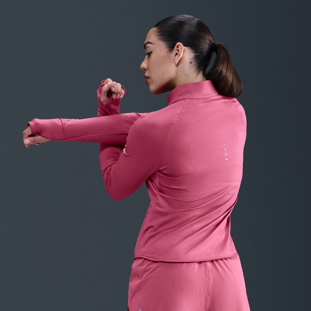 Nike Dri-FIT Swift UV Quarter zip femme t-shirt de running - HO25