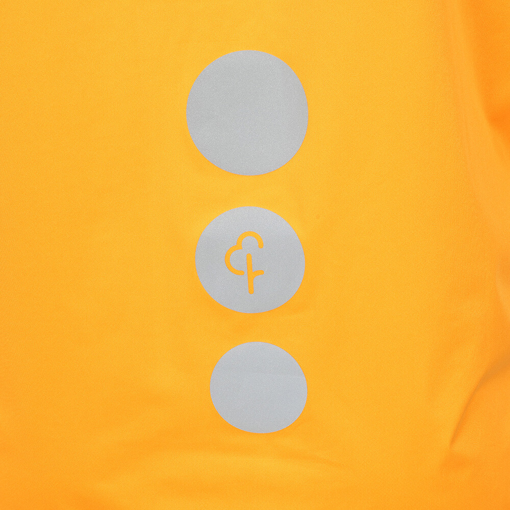 Parkrun Apricot Uomo Stretch Impermeabile 1/2 Cerniera Giubbotto - Apricot
