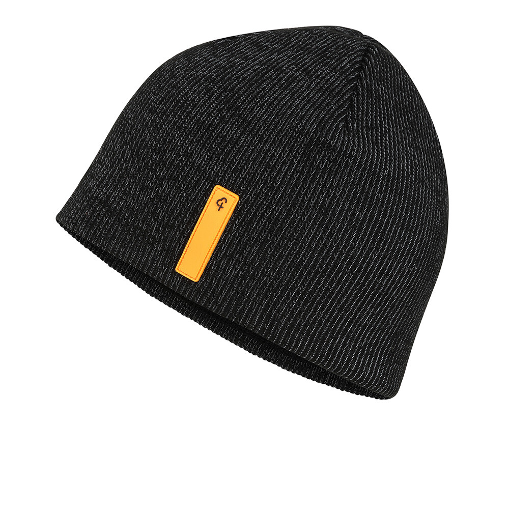Parkrun Apricot Reflective Beanie- Black