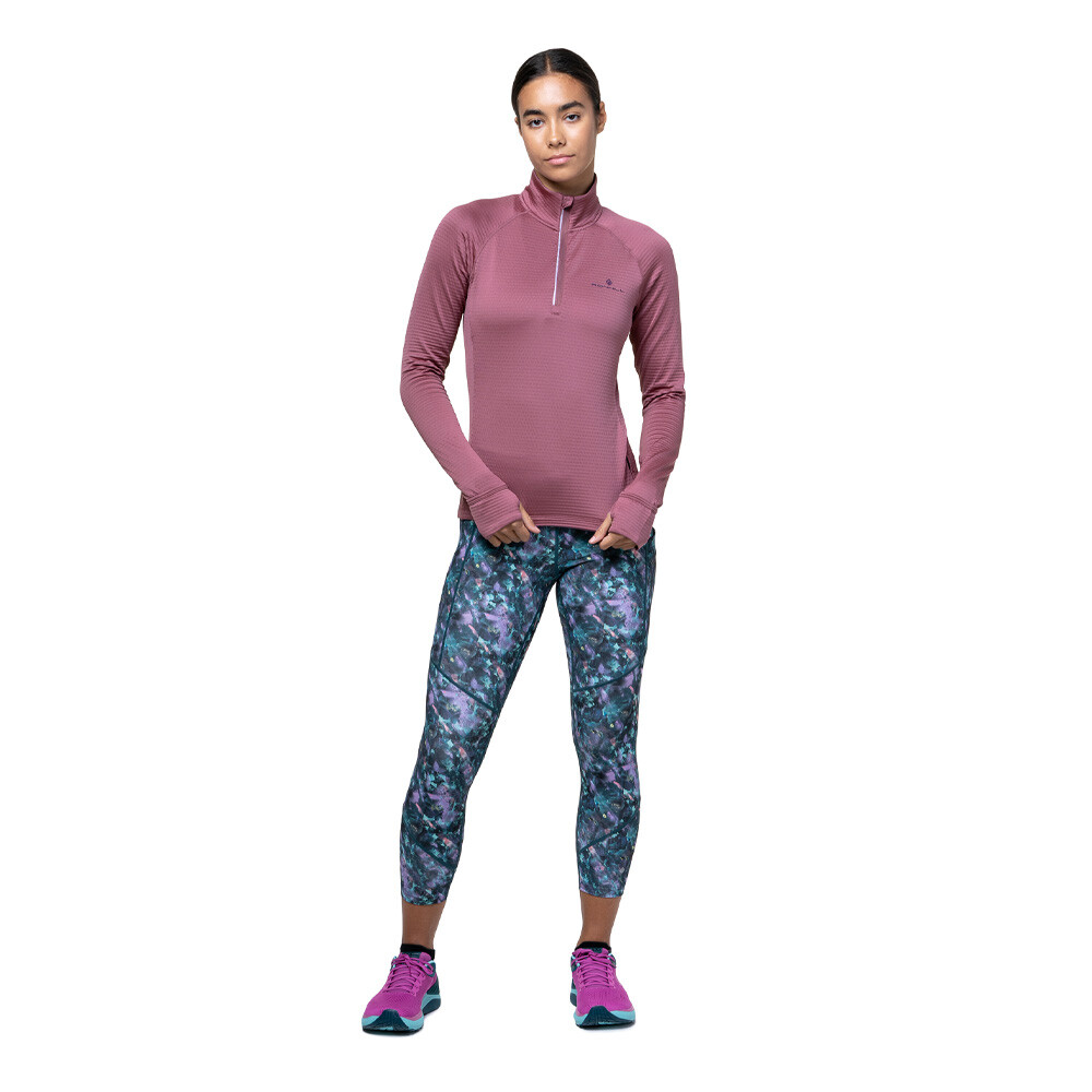 RonHill Tech Winter media cremallera mujer Top - AW25