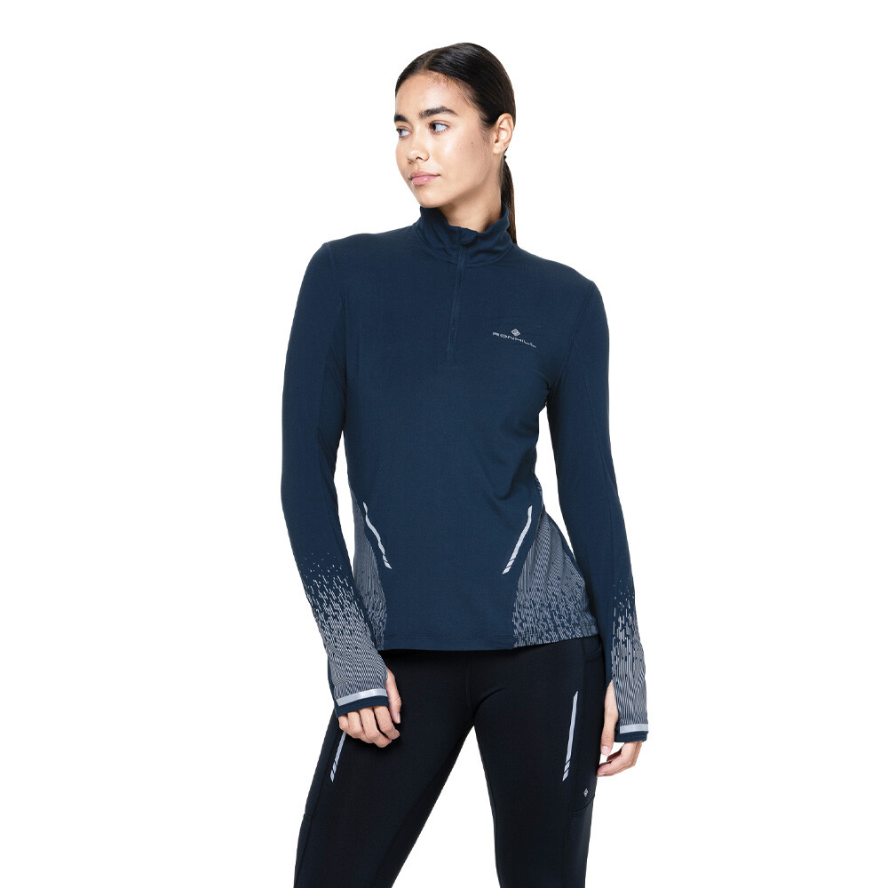 RonHill Tech Reflect Mezza cerniera Donna Top - AW25