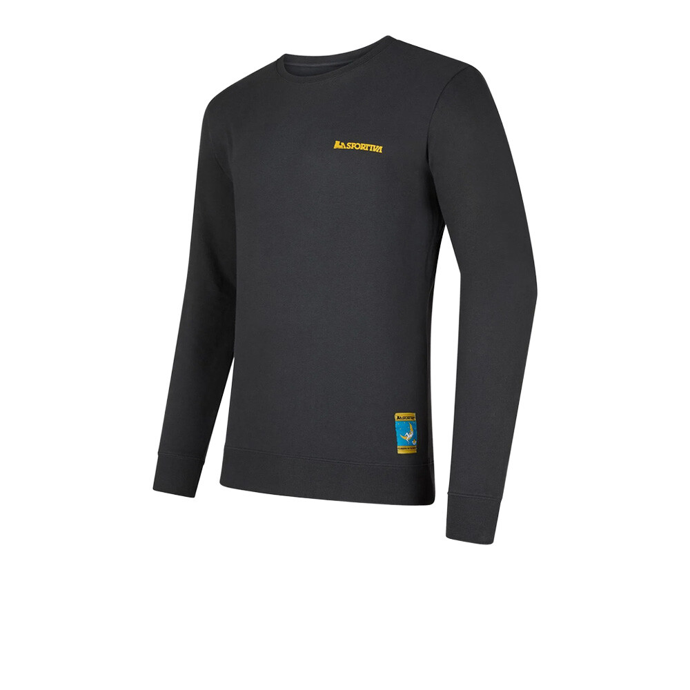 La Sportiva Climbing On The Moon Men's Sweatshirt - AW25 La Sportiva Climbing On The Moon Men's Sweatshirt - AW25