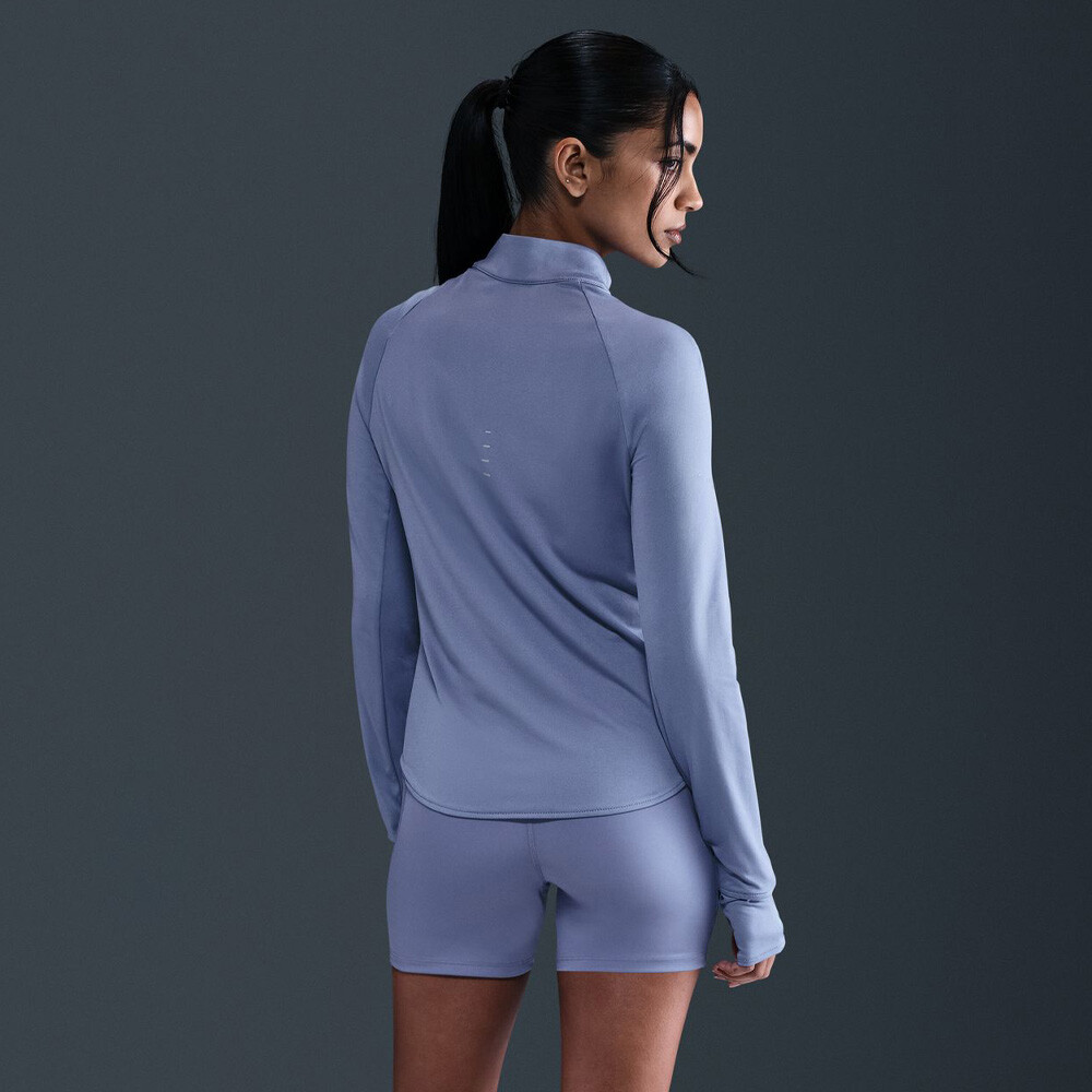 Nike Dri-FIT Swift UV Quarter zip femme t-shirt de running - HO25