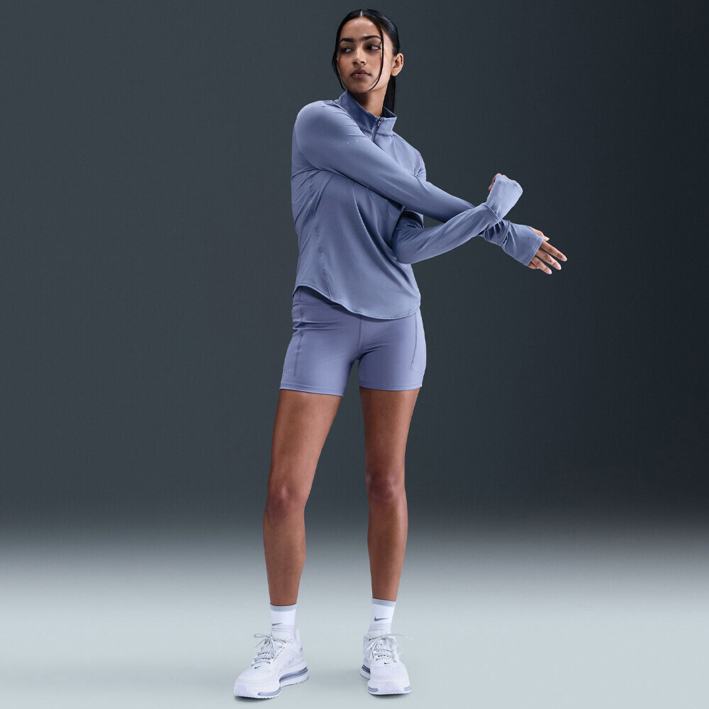 Nike Dri-FIT Swift UV Quarter zip femme t-shirt de running - HO25