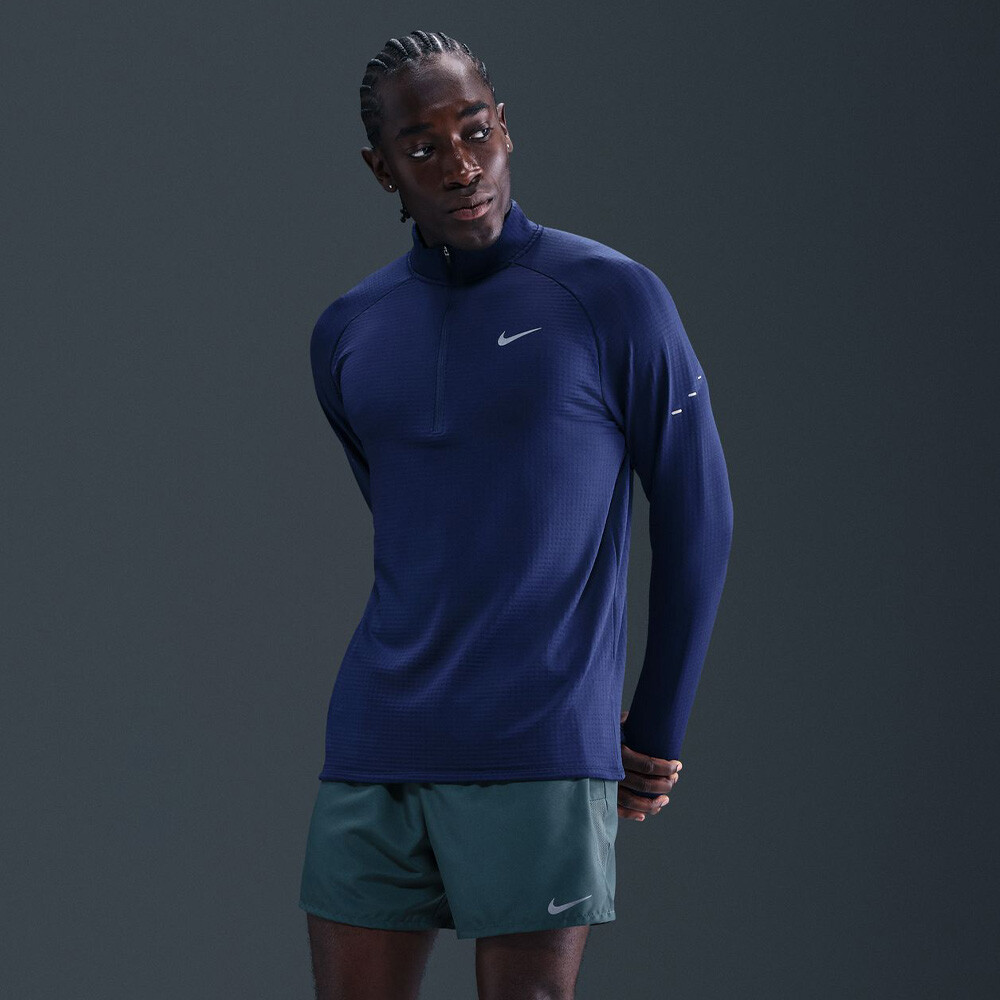 Nike Stride Therma-FIT Repel Winterized demi zip running homme Top - HO25 Nike Stride Therma-FIT Repel Winterized demi zip running homme Top - HO25