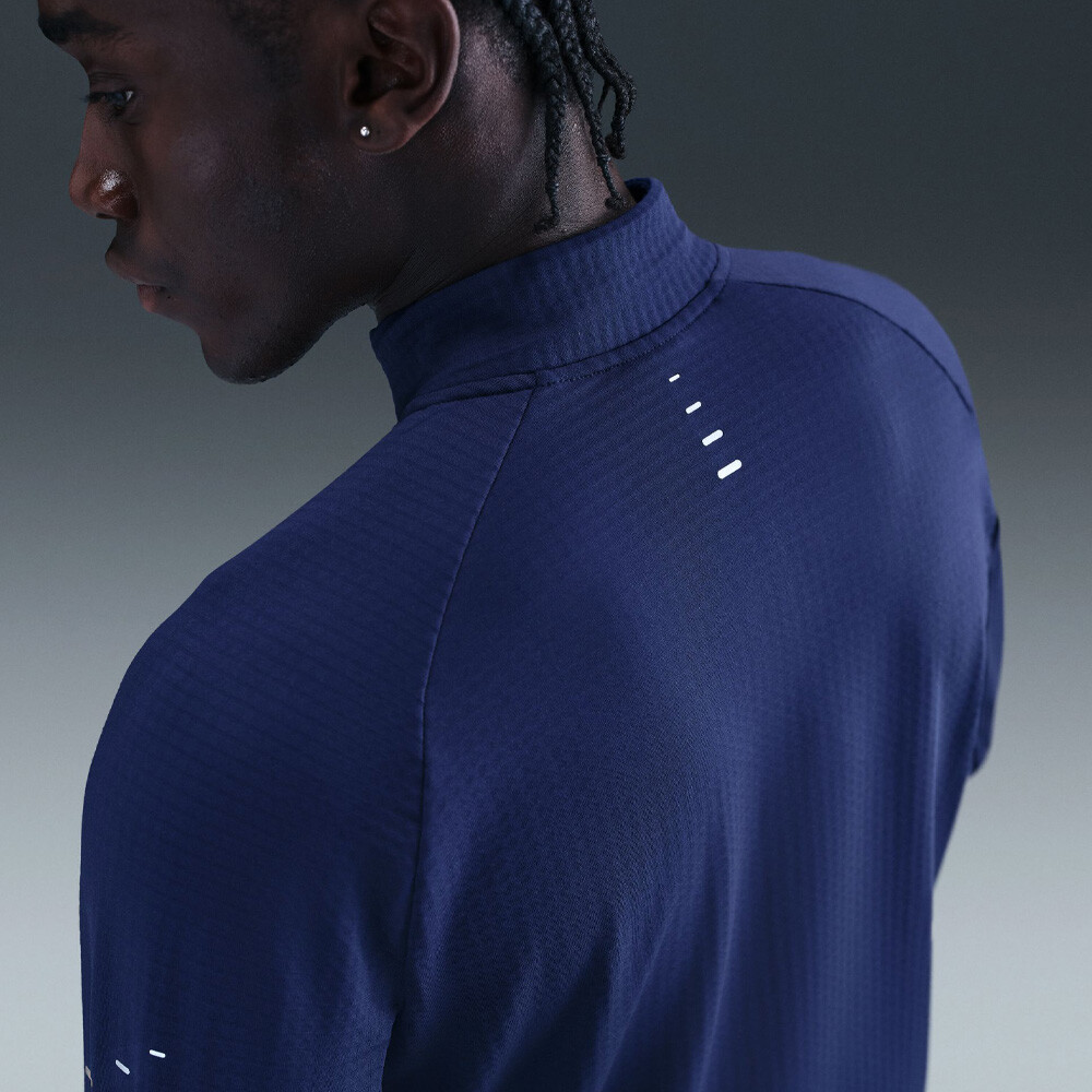 Nike Stride Therma-FIT Repel Winterized demi zip running homme Top - HO25