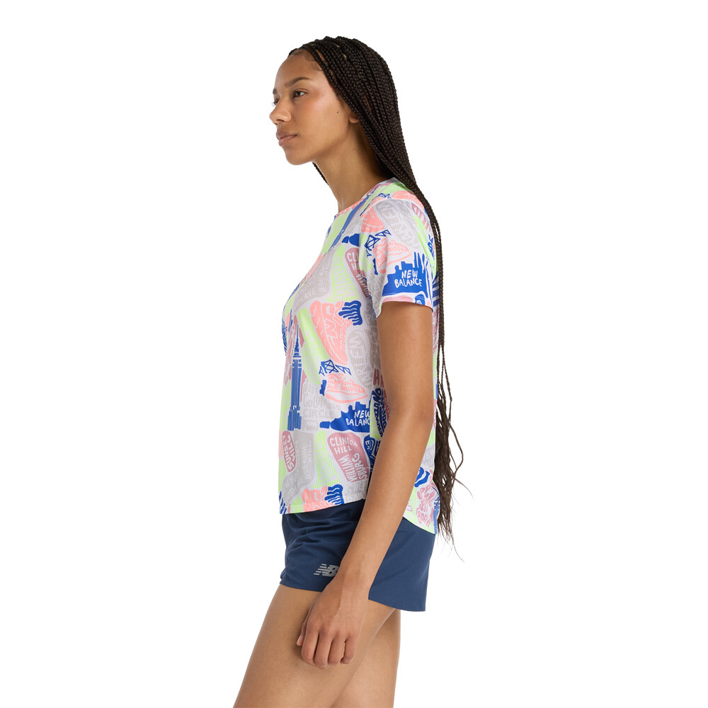 New Balance NYC Marathon 2025 Women's Printed T-Shirt - AW25