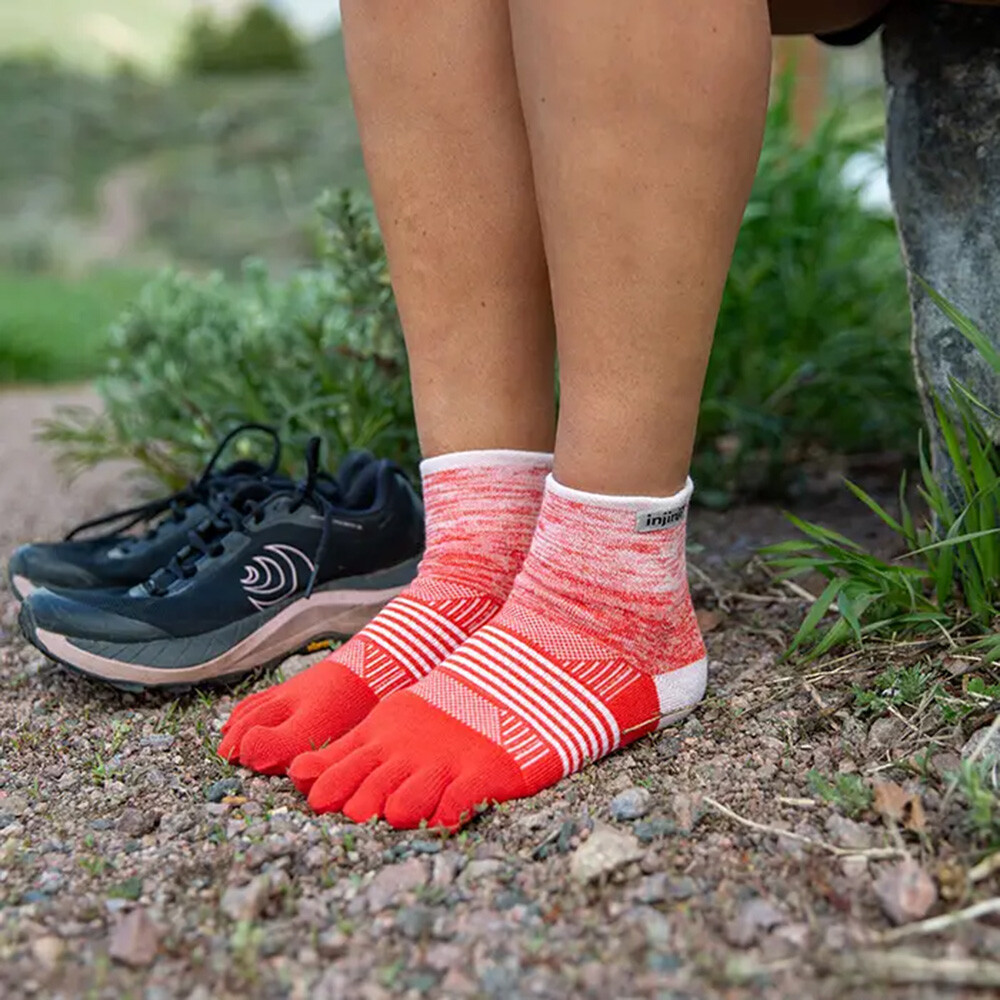 Injinji Trail Midweight Donna Mini-Crew Calze - AW25