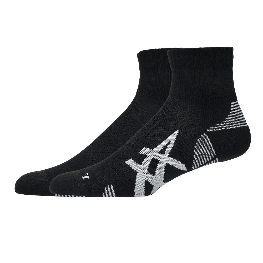 Asics AEG Cushioned Run Quarter Running Socks (2 Pack) - SS26