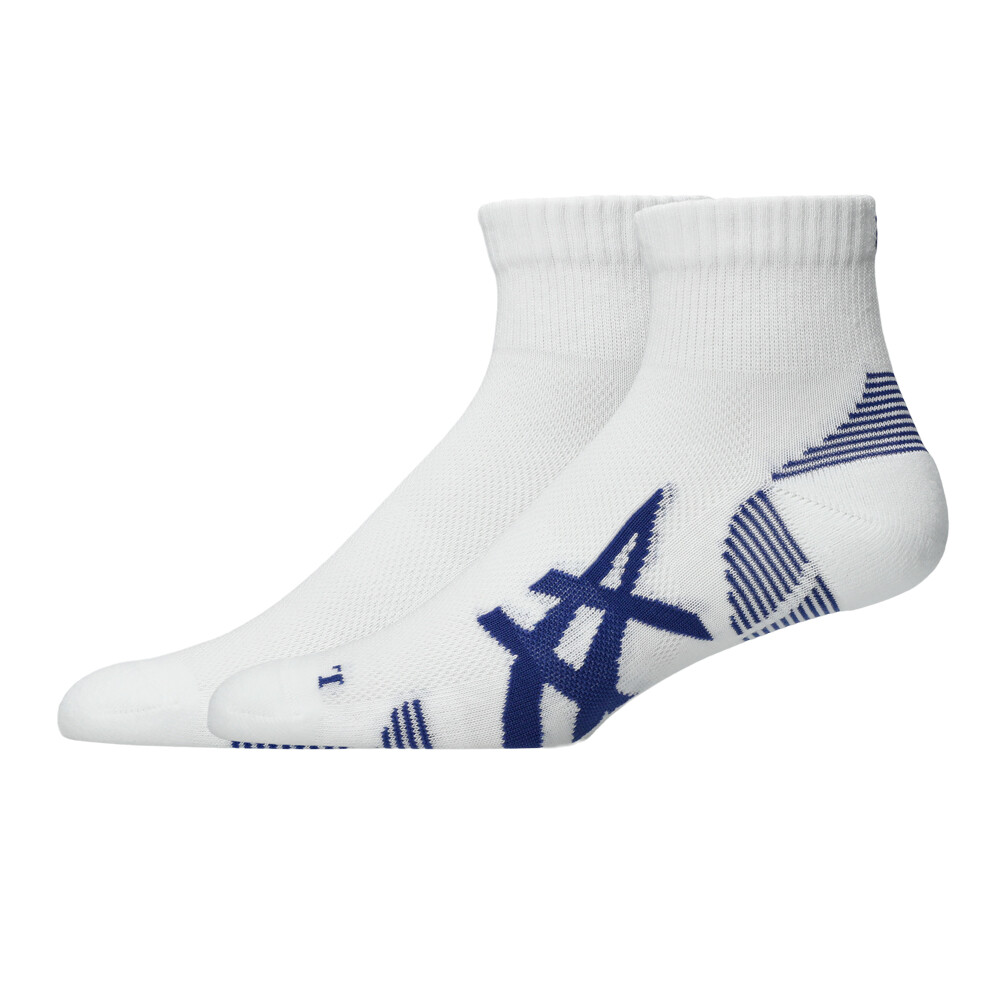 Asics AEG Cushioned Run Quarter Running Socks (2 Pack) - SS26