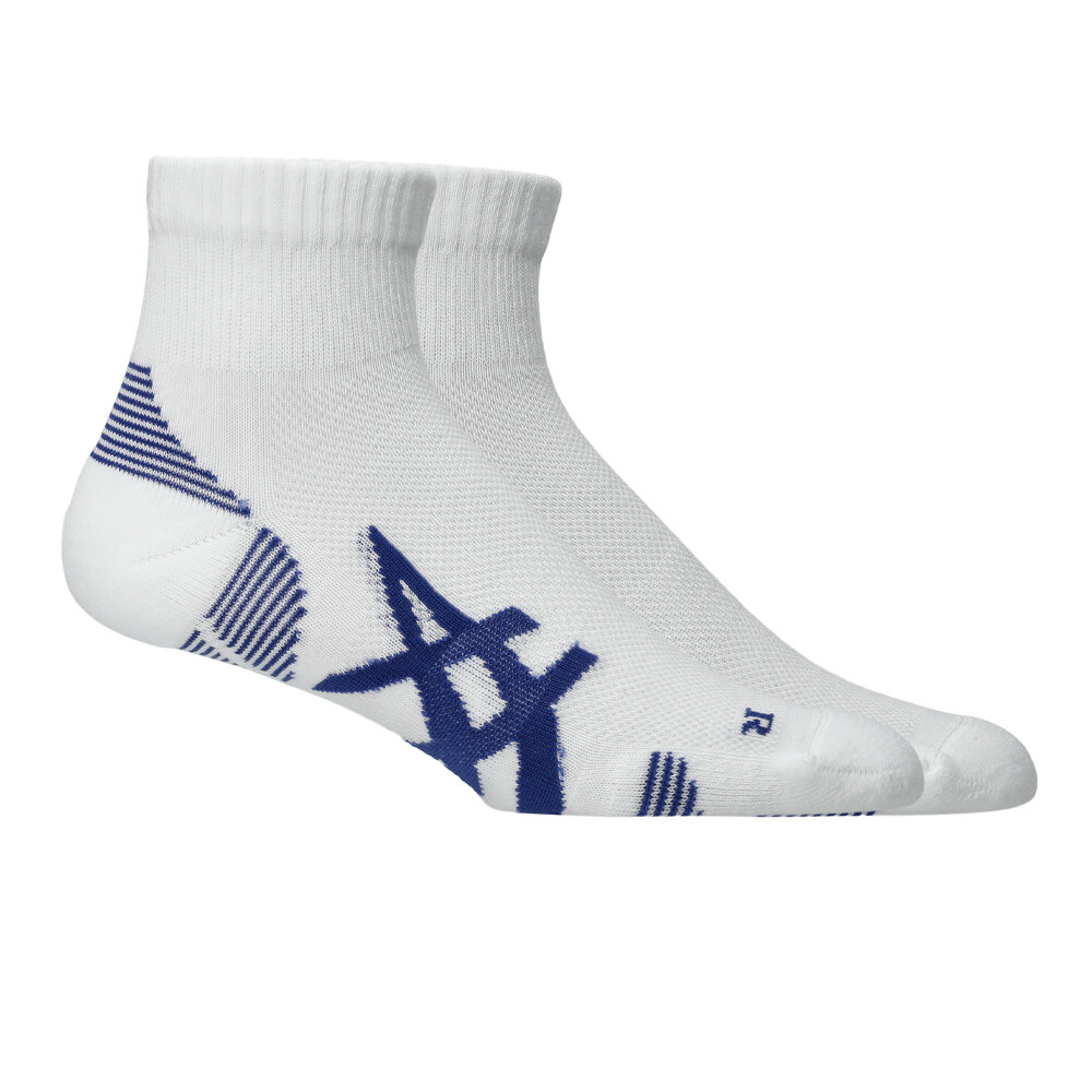 Asics AEG Cushioned Run Quarter Running Socks (2 Pack) - SS26 Asics AEG Cushioned Run Quarter Running Socks (2 Pack) - SS26