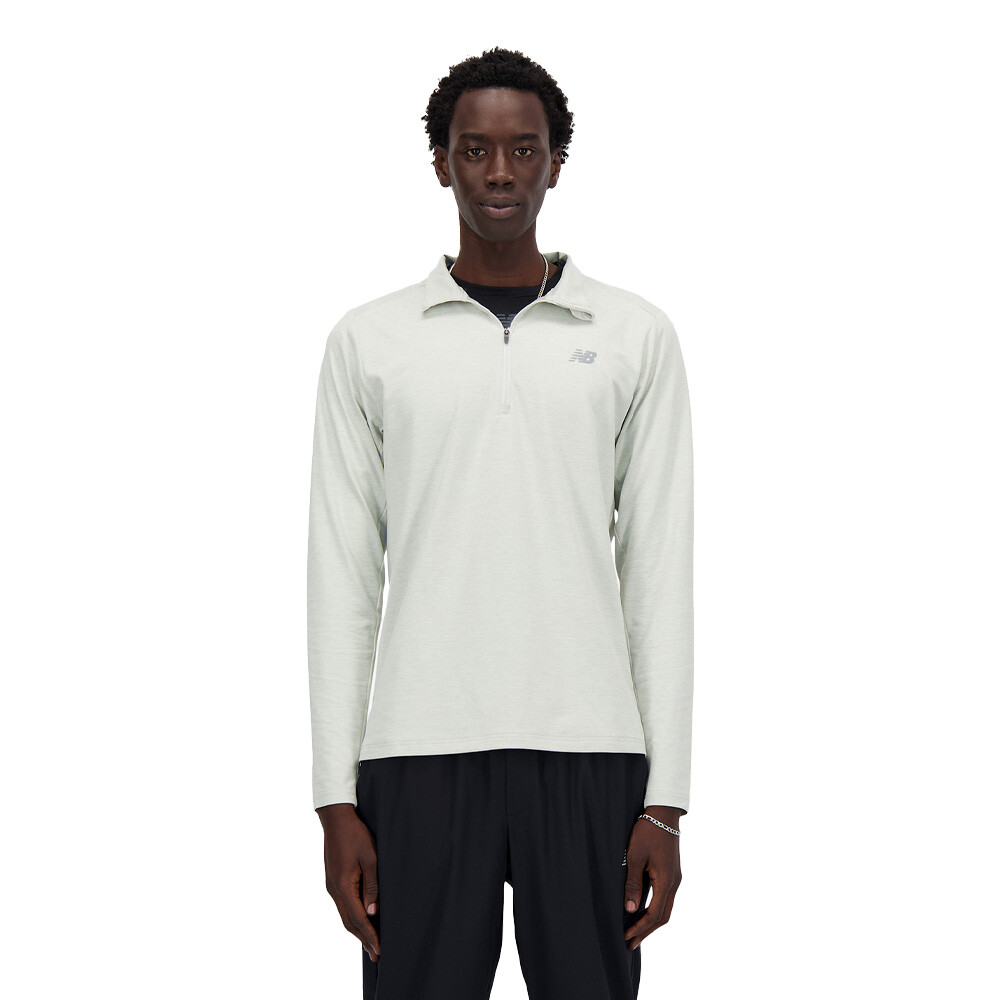 New Balance Space Dye 1/4 Zip Men's Running Top - SS26 New Balance Space Dye 1/4 Zip Men's Running Top - SS26