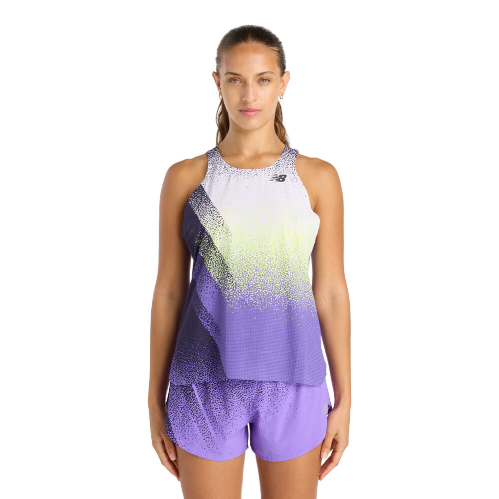 New Balance Race Day Ultra Light Printed Damen Leibchen - SS26 New Balance Race Day Ultra Light Printed Damen Leibchen - SS26