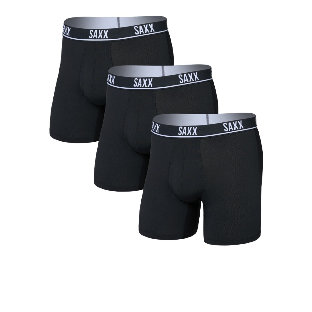 Saxx Essential Performance Mesh Uomo Boxer Brief (3 Pack) - SS26 Saxx Essential Performance Mesh Uomo Boxer Brief (3 Pack) - SS26