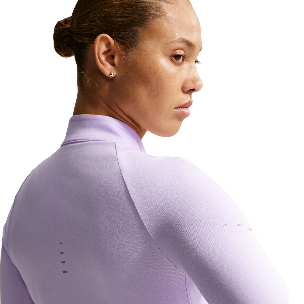 Nike Dri-FIT Swift UV Quarter cremallera mujer camiseta manga larga running - SP26