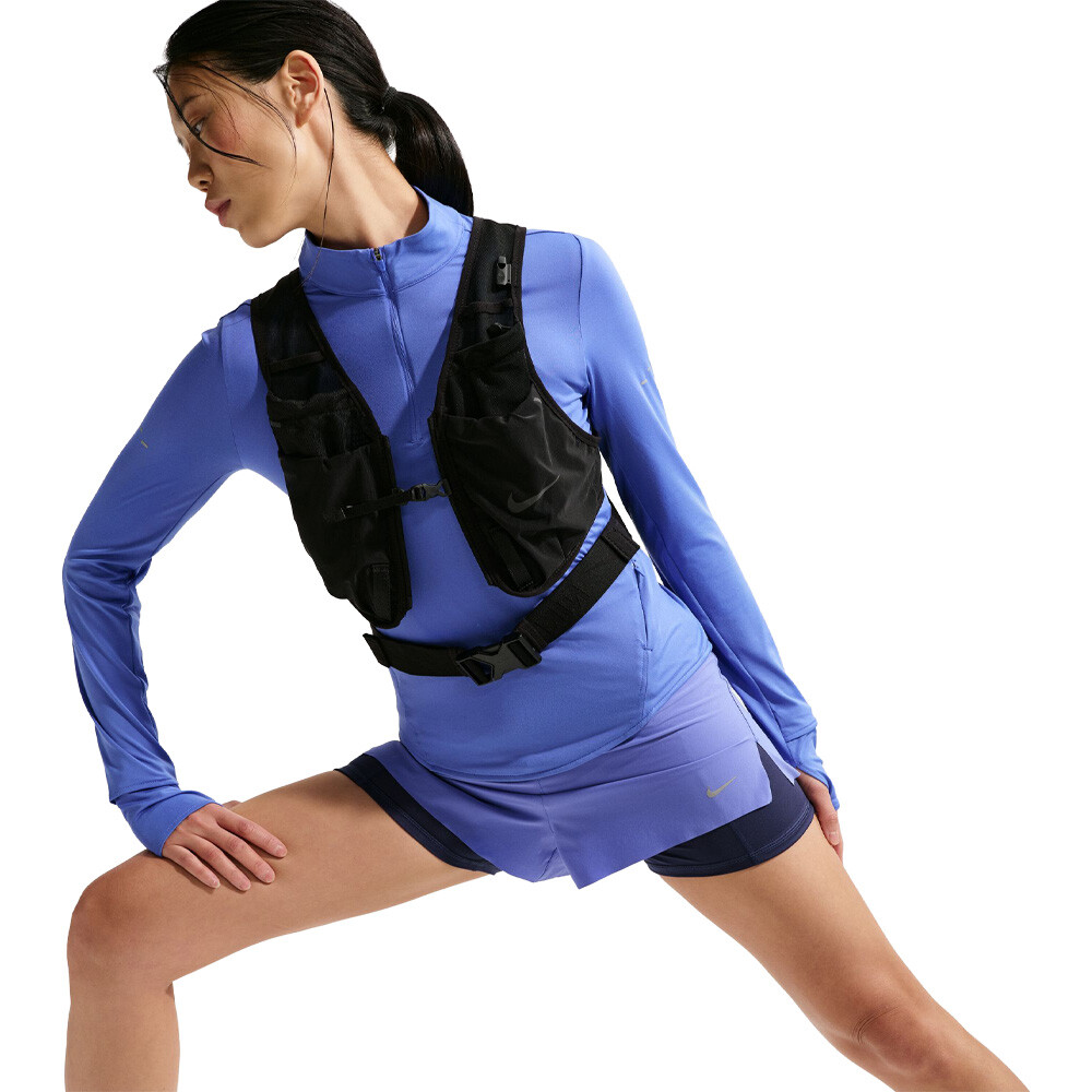 Nike Dri-FIT Swift UV Quarter cremallera mujer camiseta manga larga running - SP26