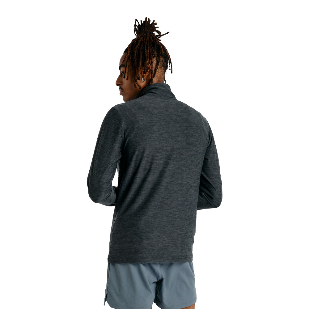 New Balance Space Dye 1/4 Reißverschluss Herren Laufhemd - SS26