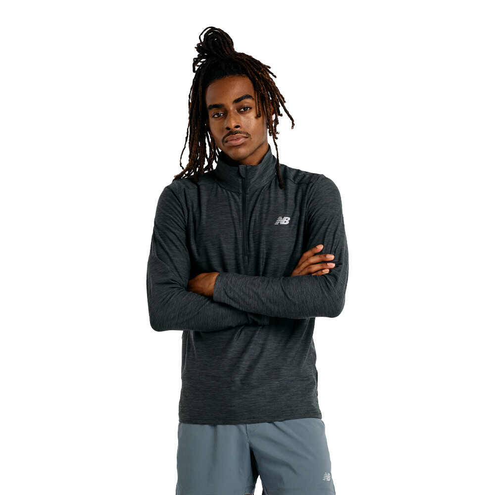 New Balance Space Dye 1/4 Reißverschluss Herren Laufhemd - SS26