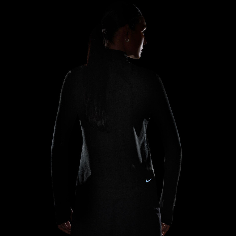 Nike Dri-FIT media cremallera mujer trail camiseta manga larga running - SP26
