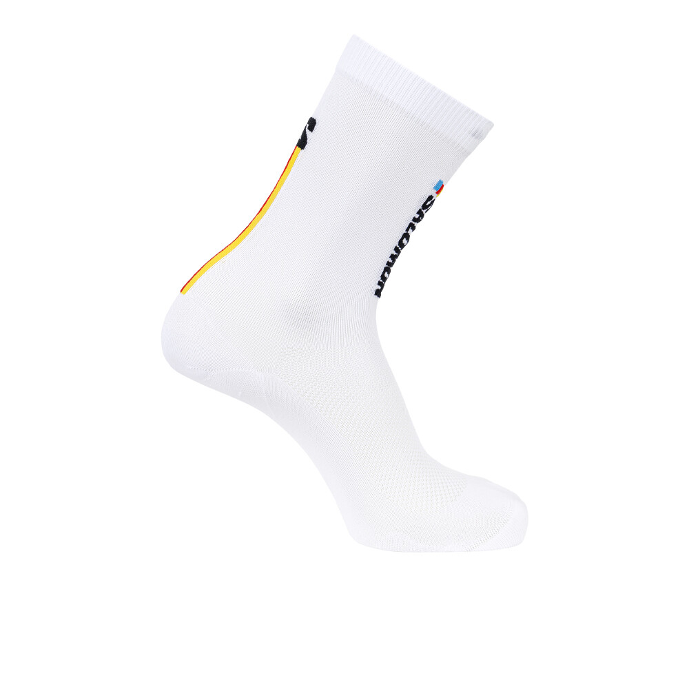 Salomon Pulse Race Flag Crew Socken - SS26 Salomon Pulse Race Flag Crew Socken - SS26
