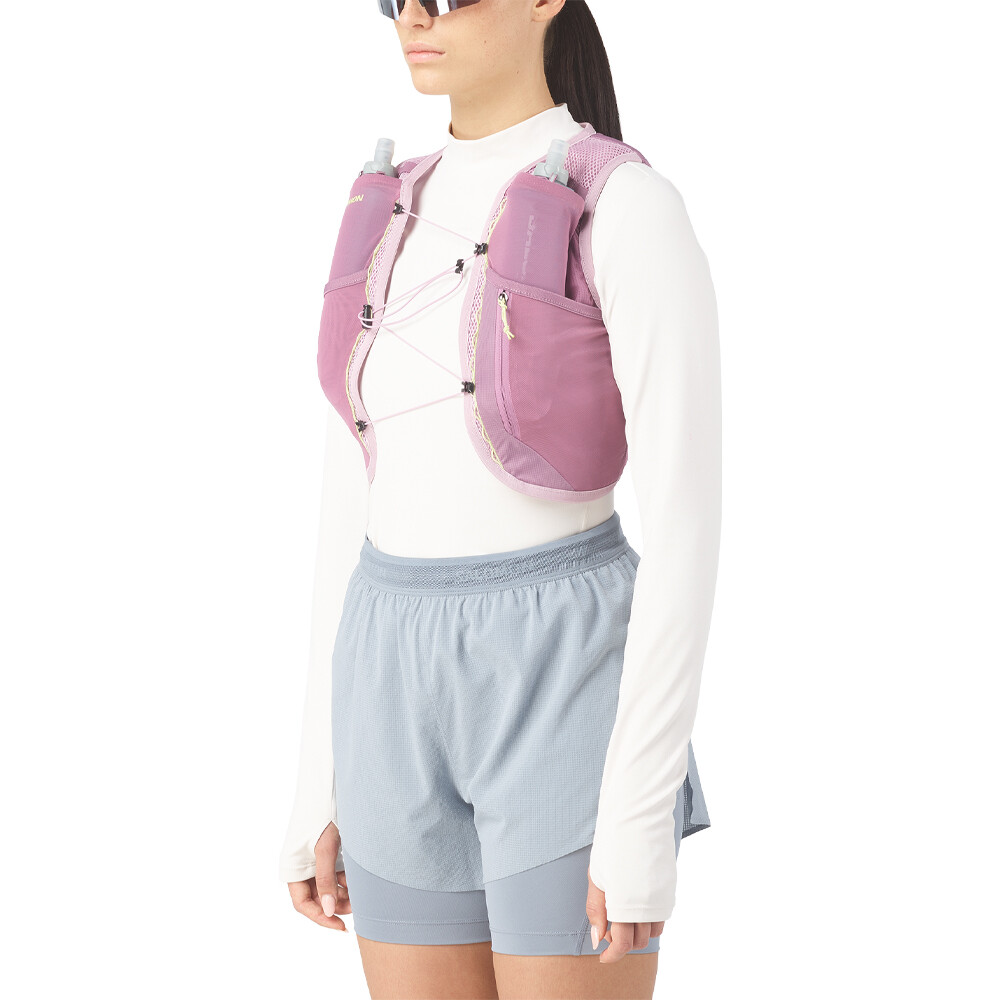 Salomon Active Skin 4 Damen Laufen Leibchen (With Flasks) - SS26