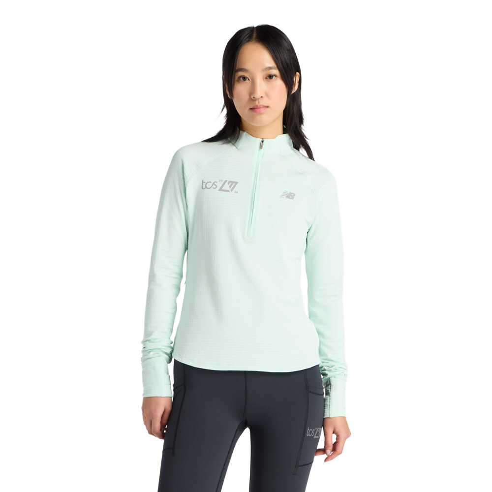 New Balance London Edition RC Essential Heat Grid Half Zip Women's Top - SS26