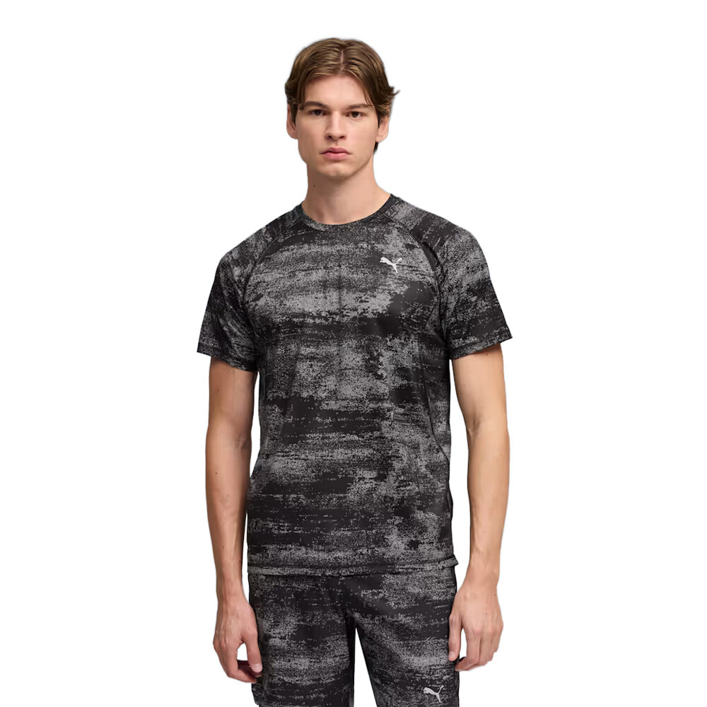 Puma Run Velocity Printed Men's T-Shirt - SS26 Puma Run Velocity Printed Men's T-Shirt - SS26