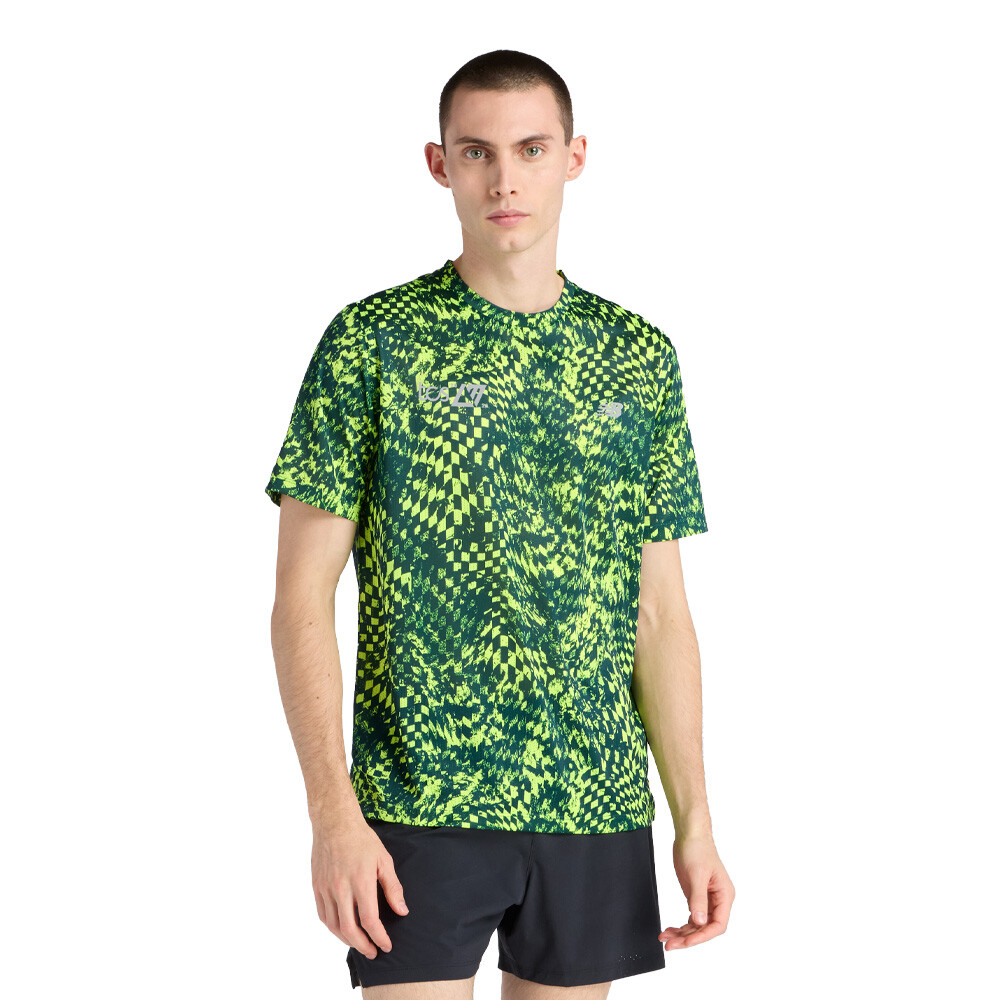 New Balance London Edition RC Essential Printed Uomo T-Shirt - SS26 New Balance London Edition RC Essential Printed Uomo T-Shirt - SS26
