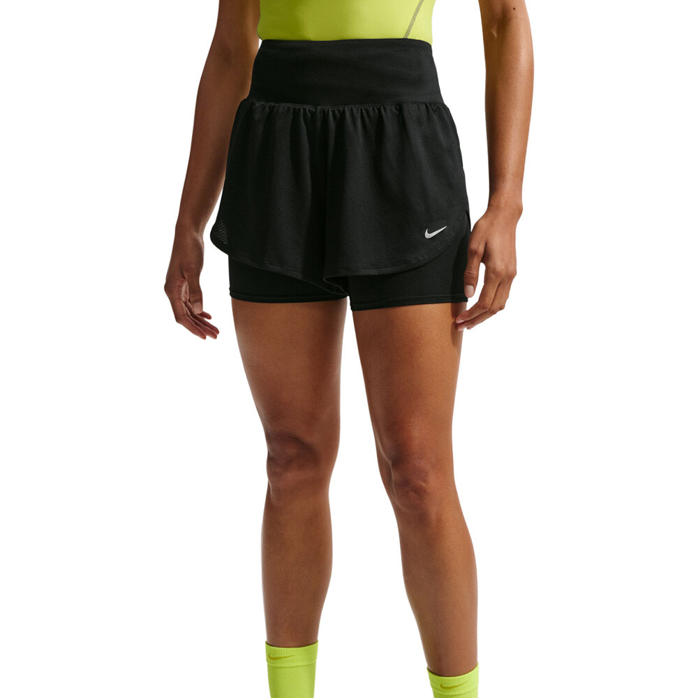 Nike Flow Dri-FIT Mesh mujer pantalones cortos running - SU26